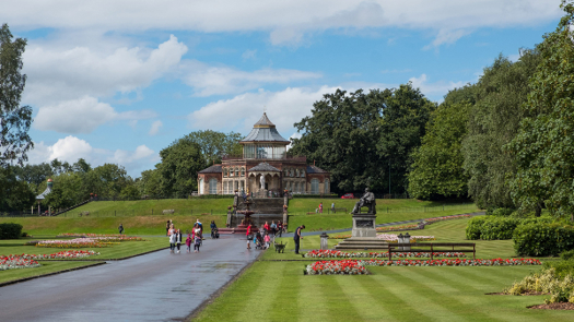 Mesnes Park in Wigan