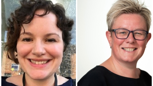 Sarah Plummer and Steph How, Hampshire children's services