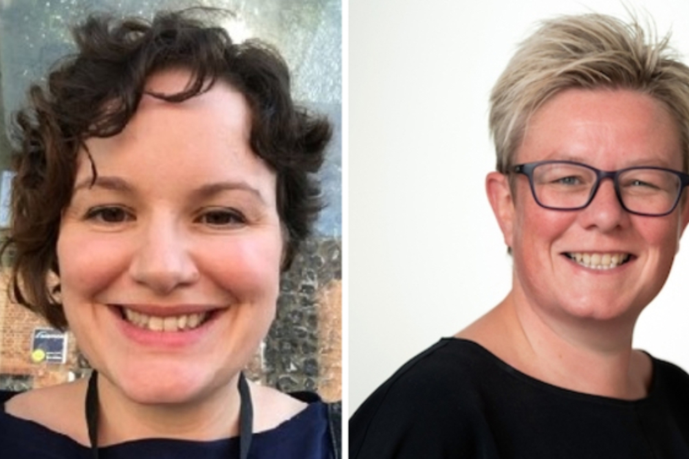 Sarah Plummer and Steph How, Hampshire children's services