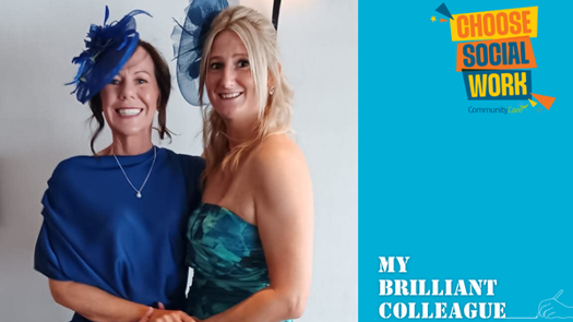 Pictured: Angela Lynch (left) with her wife, Ember (right). Photo provided by Karen Russell