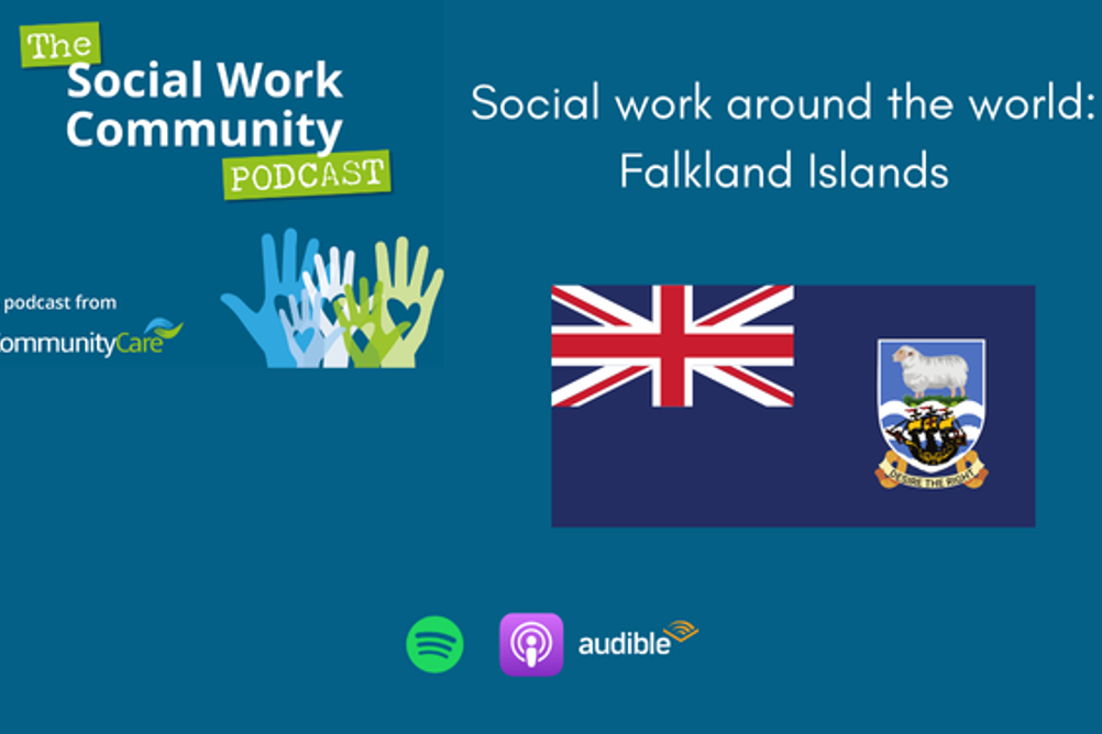 Social work around the world is a mini-series from the Social Work Community Podcast|||Nikki Murphy (left) and Lynn Roberts (right)
