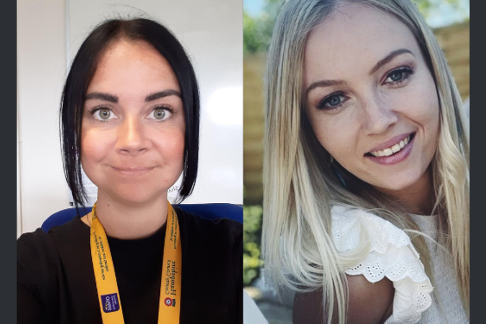 Gemma Anders and Scarlett Matthews